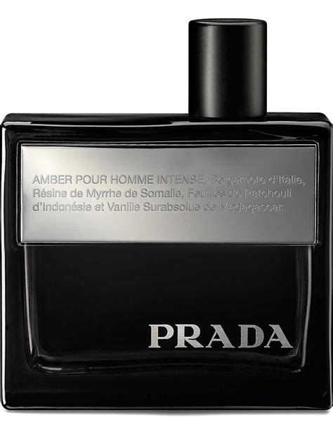 prada amber intense 50ml|Prada amber aftershave for men.